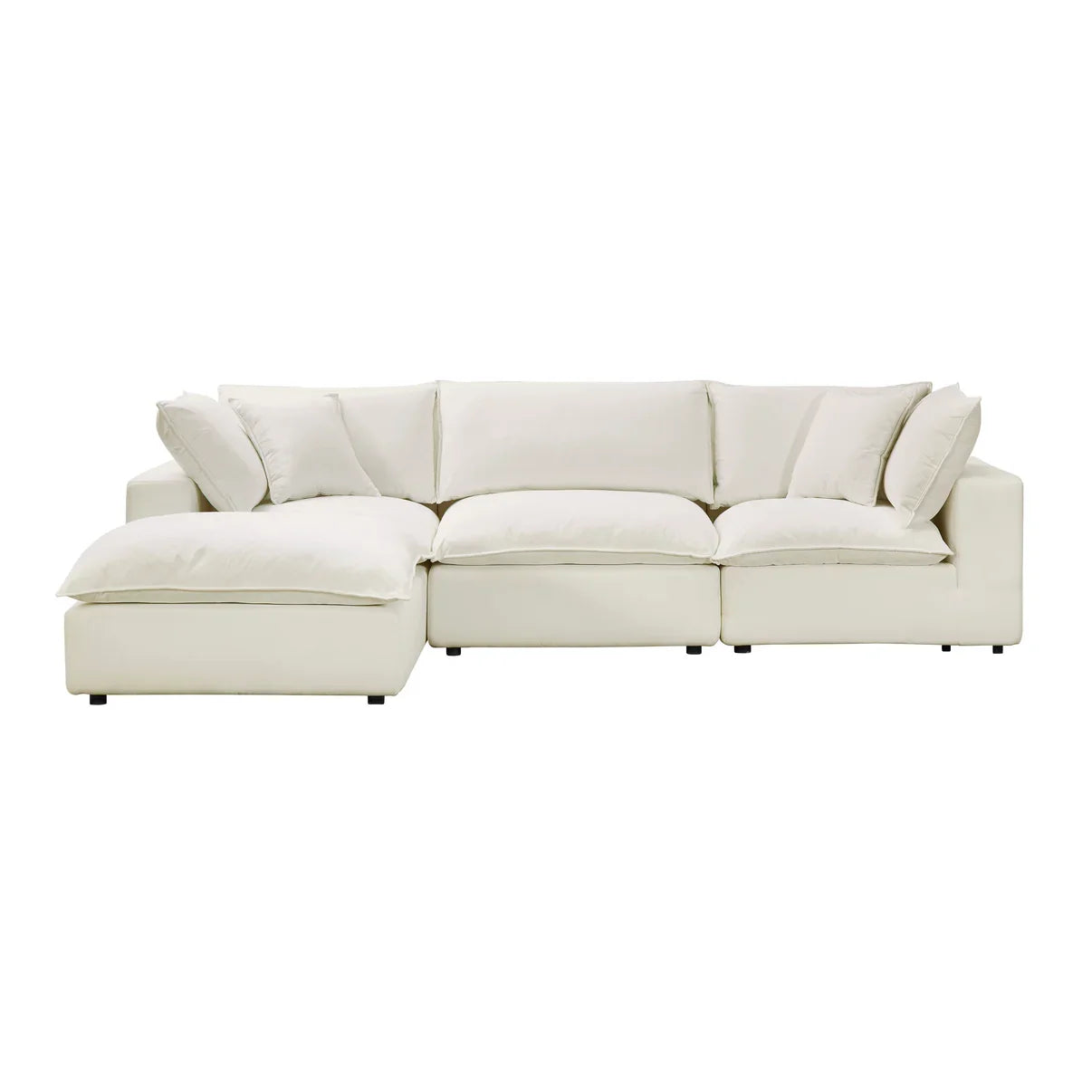 Cali 4-Piece Performance Fabric Modular Sectional