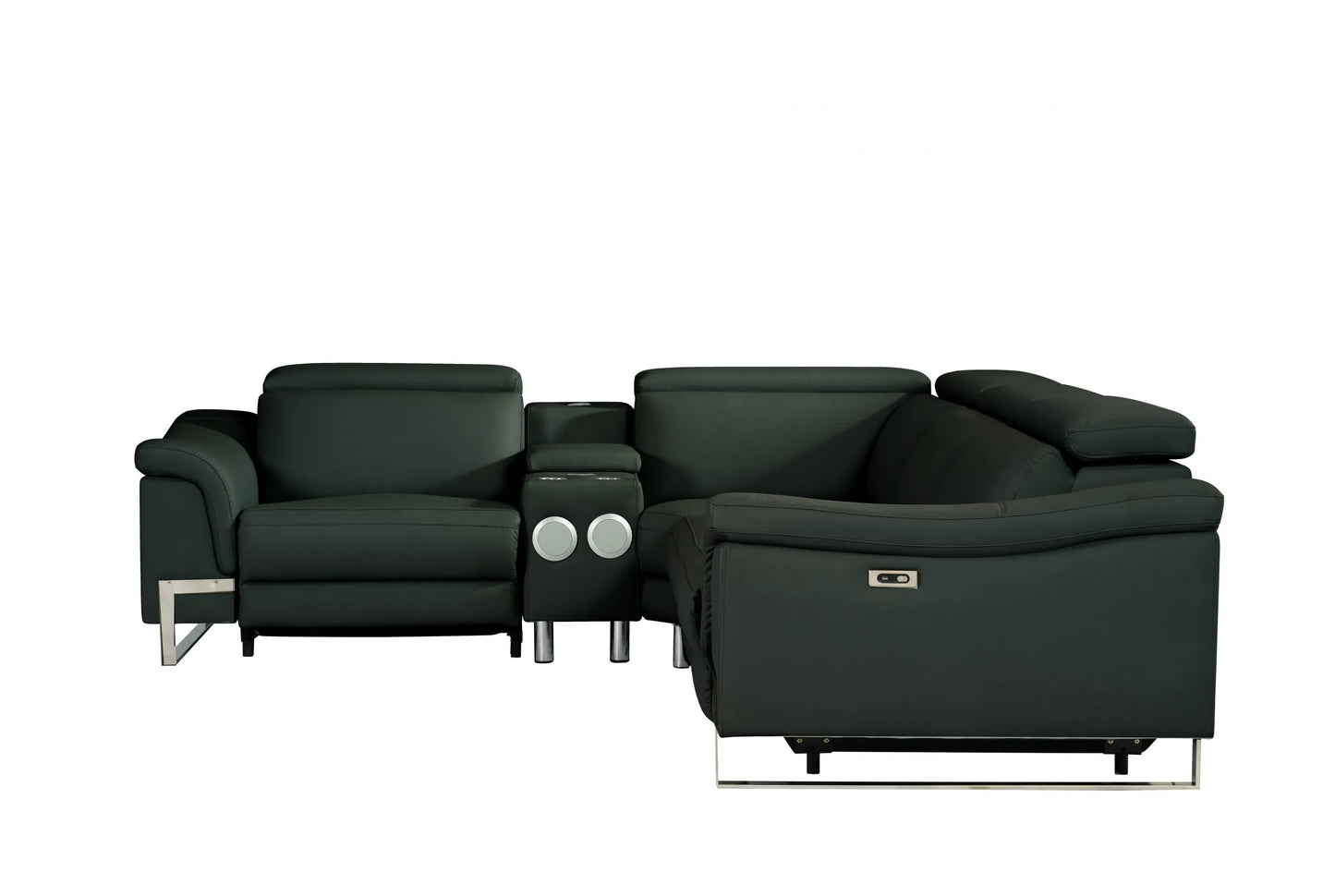 Spartacus Recliner Model 2025 Black, Gray or White. - Venini Furniture 