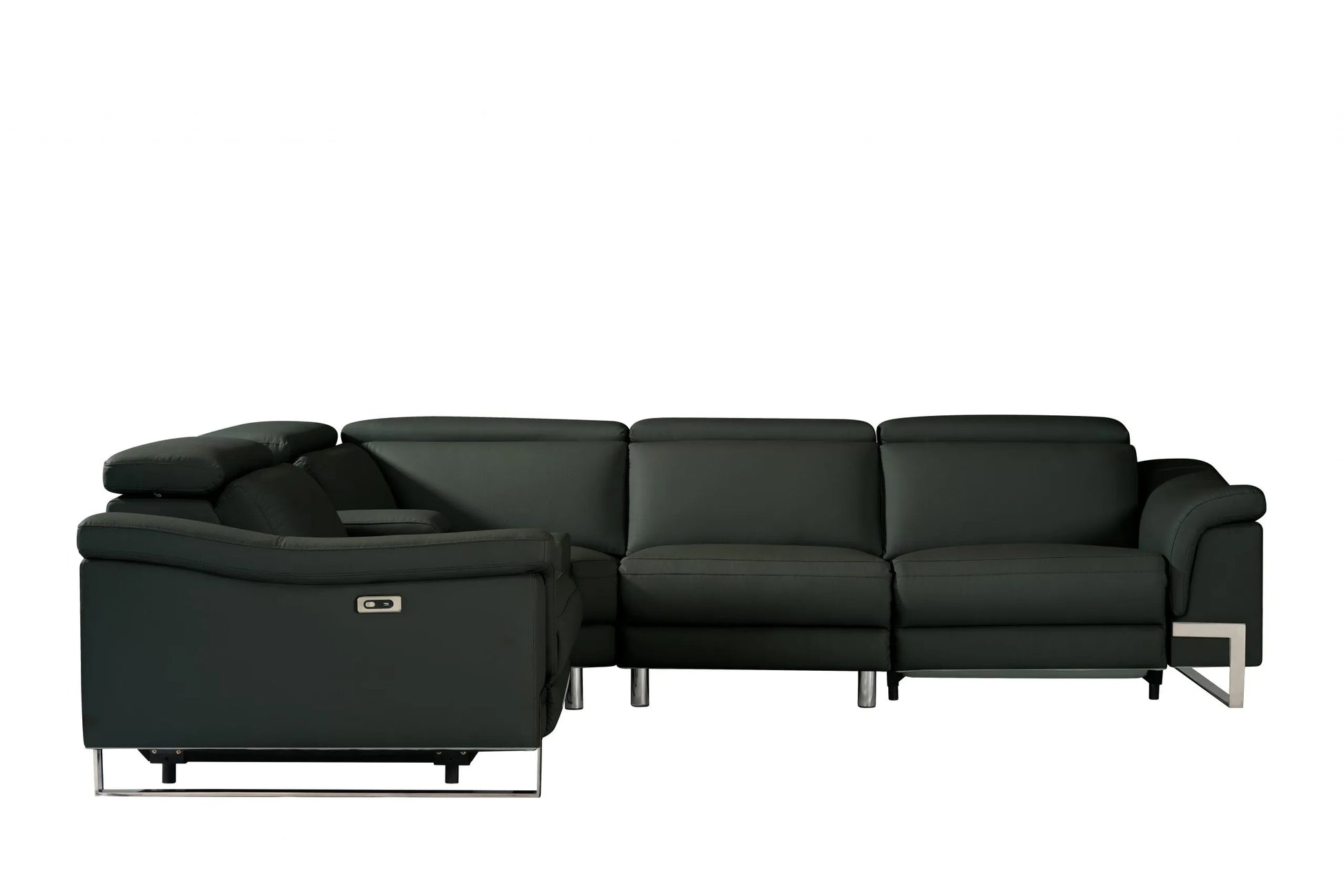 Spartacus Recliner Model 2025 Black, Gray or White. - Venini Furniture 