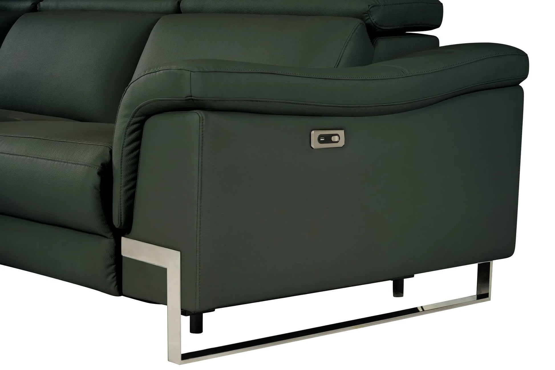 Spartacus Recliner Model 2025 Black, Gray or White. - Venini Furniture 
