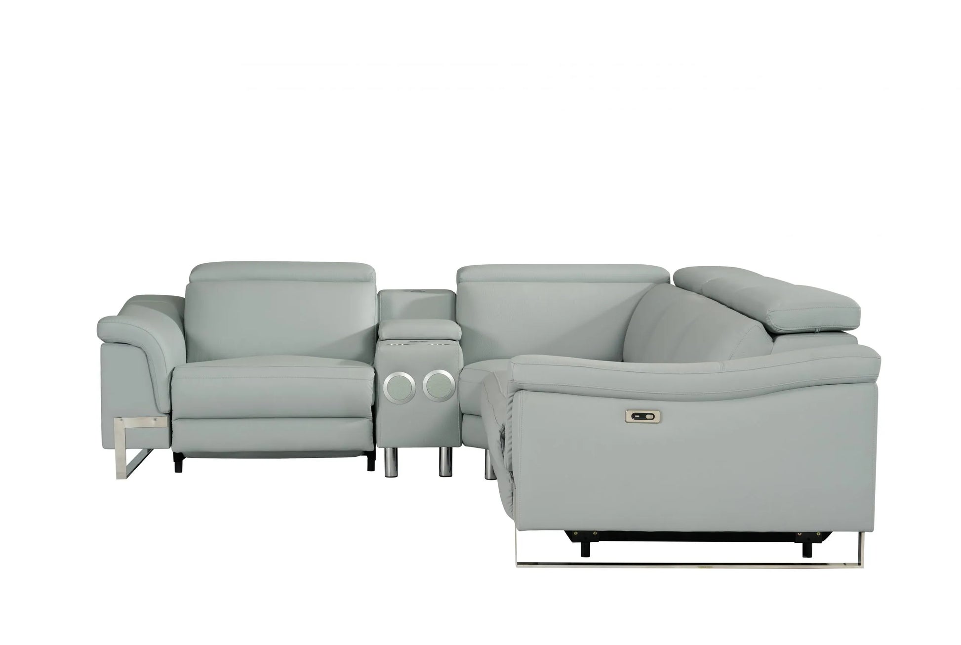 Spartacus Recliner Model 2025 Black, Gray or White. - Venini Furniture 