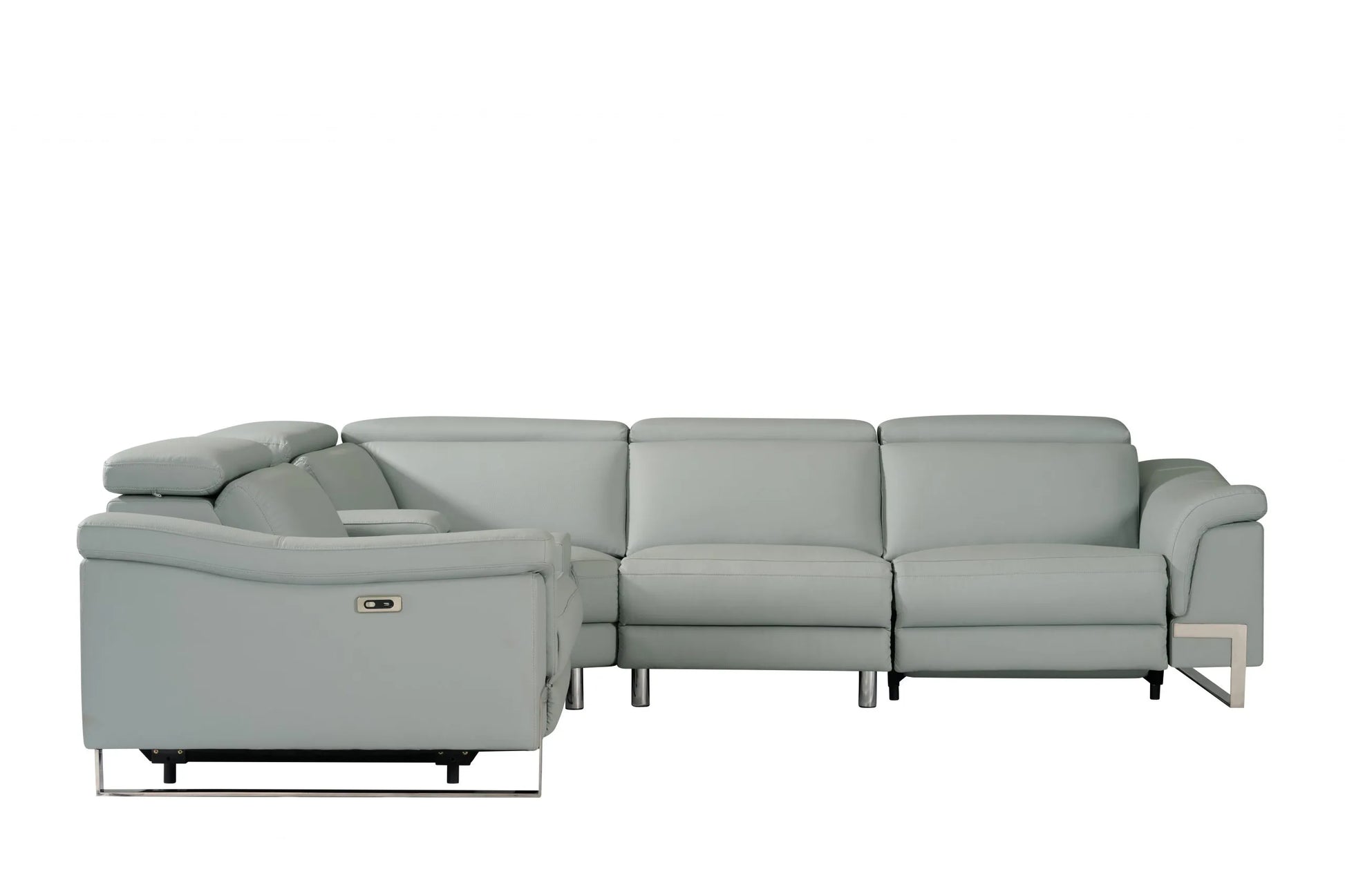 Spartacus Recliner Model 2025 Black, Gray or White. - Venini Furniture 
