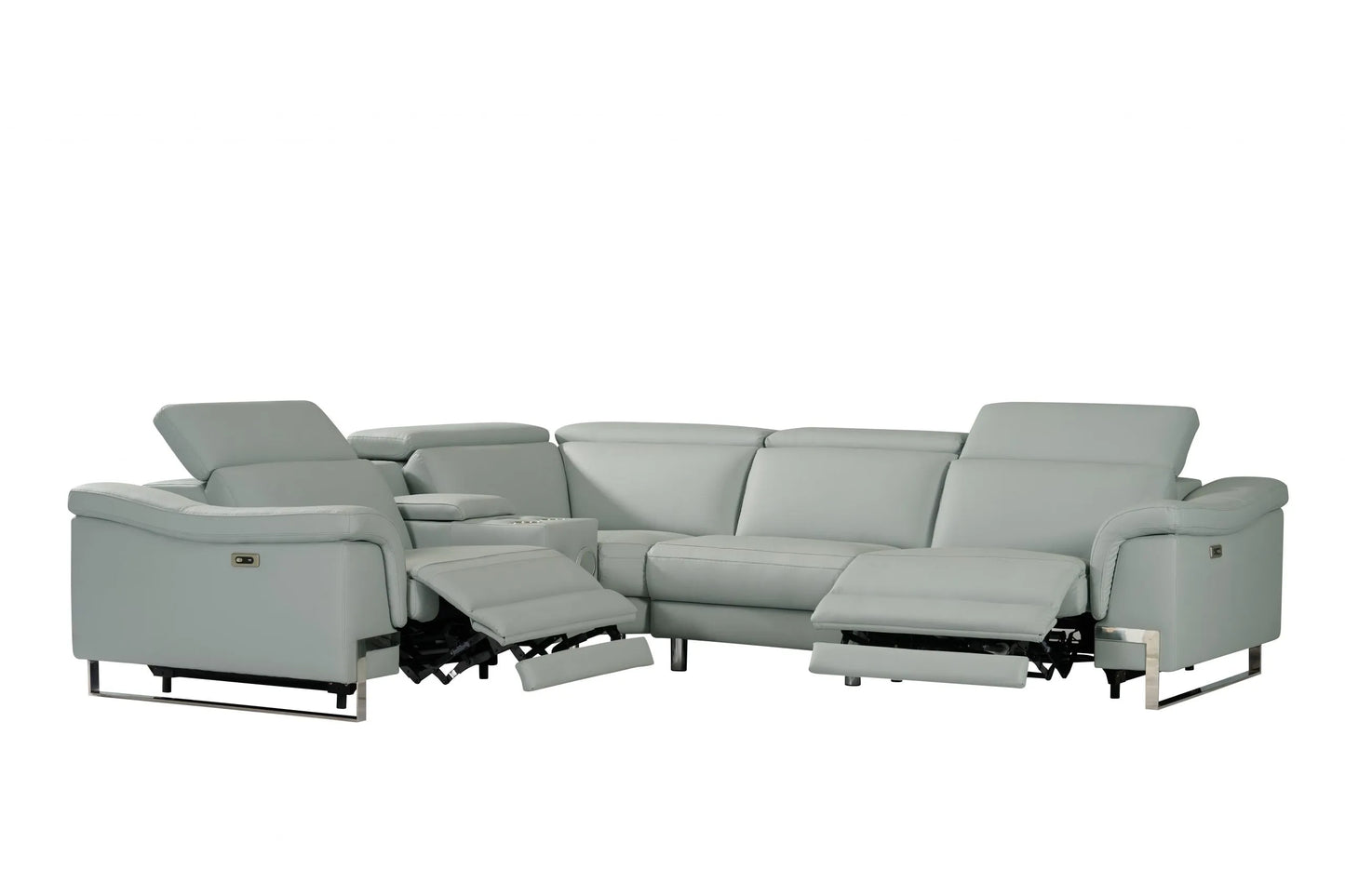 Spartacus Recliner Model 2025 Black, Gray or White. - Venini Furniture 