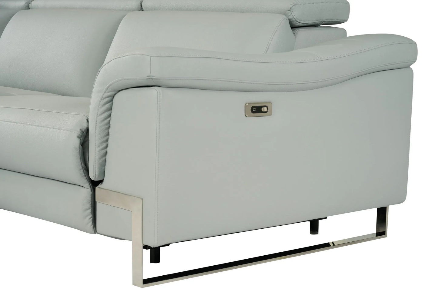 Spartacus Recliner Model 2025 Black, Gray or White. - Venini Furniture 