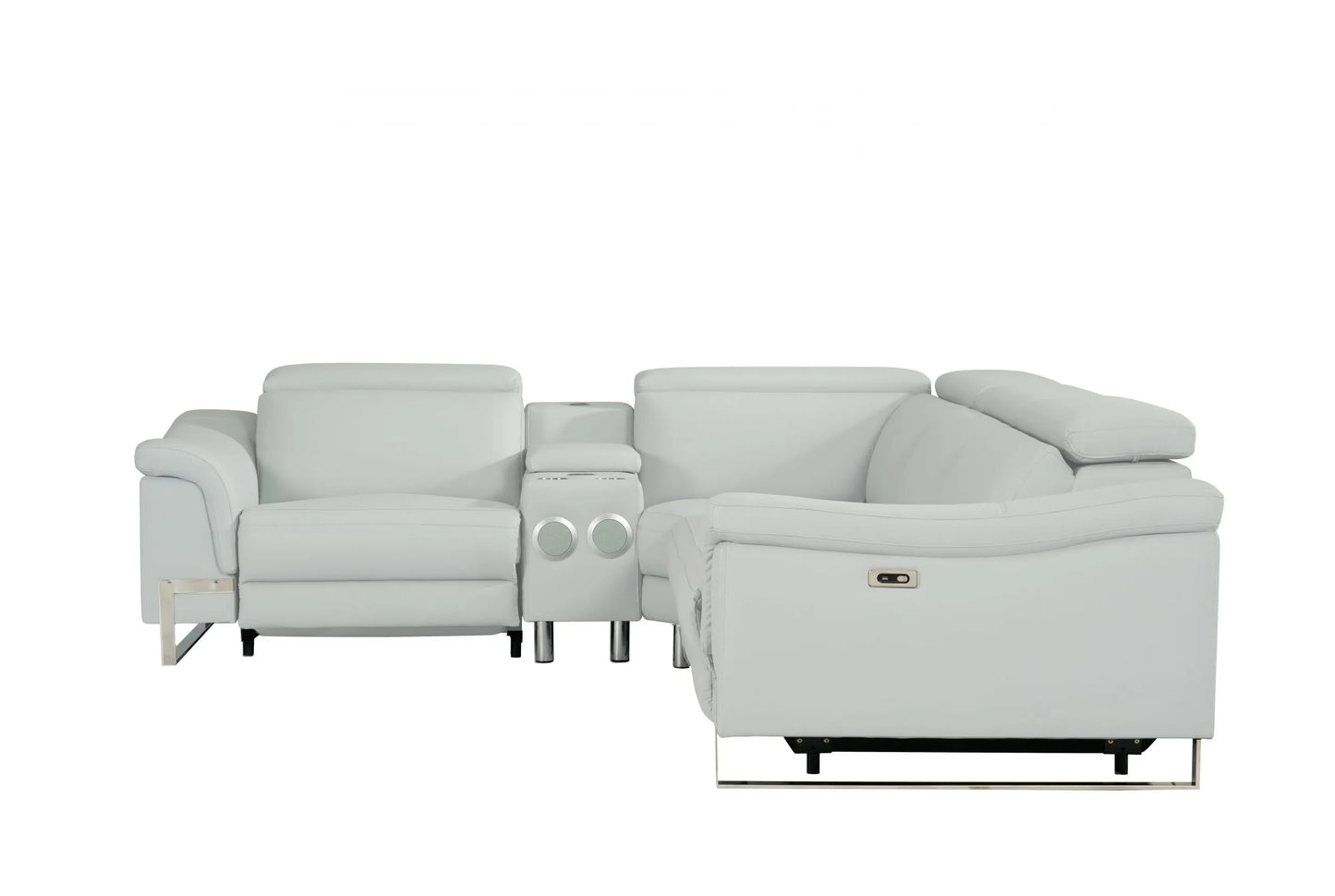 Spartacus Recliner Model 2025 Black, Gray or White. - Venini Furniture 