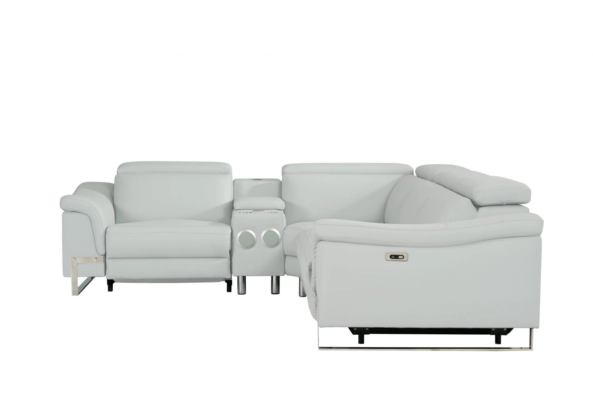Spartacus Recliner Model 2025 Black, Gray or White. - Venini Furniture 