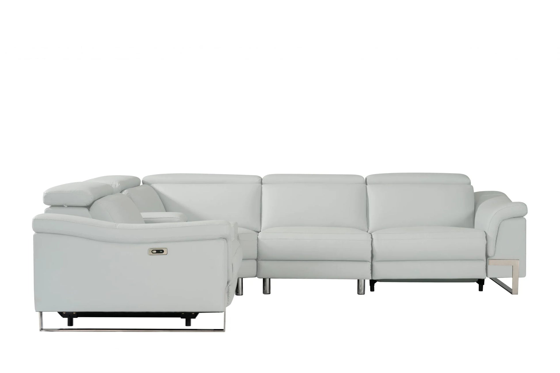Spartacus Recliner Model 2025 Black, Gray or White. - Venini Furniture 