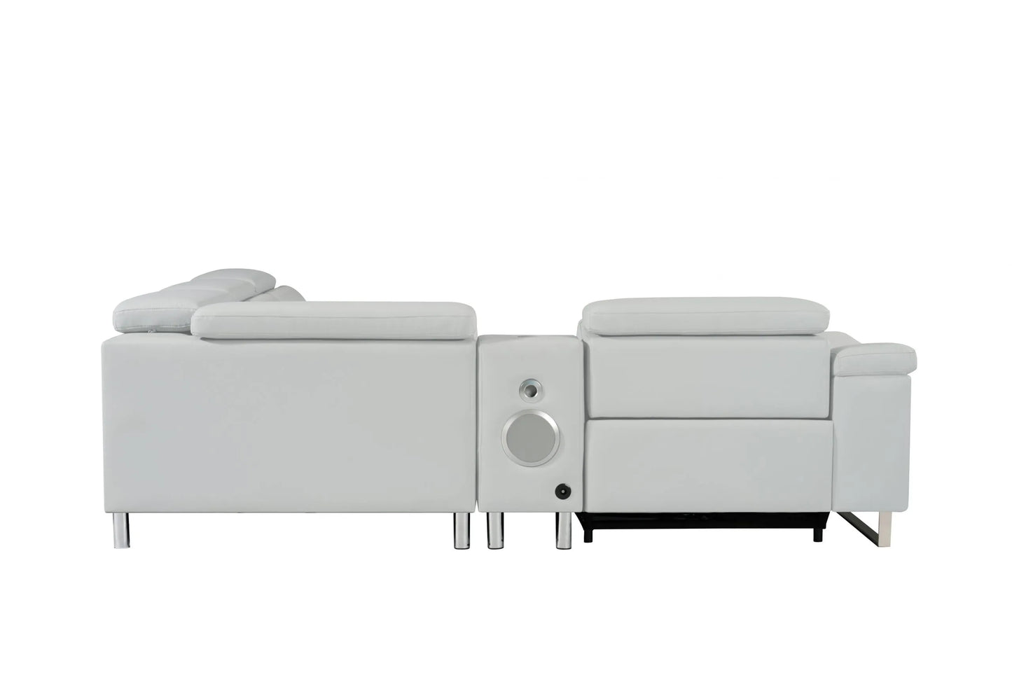 Spartacus Recliner Model 2025 Black, Gray or White. - Venini Furniture 
