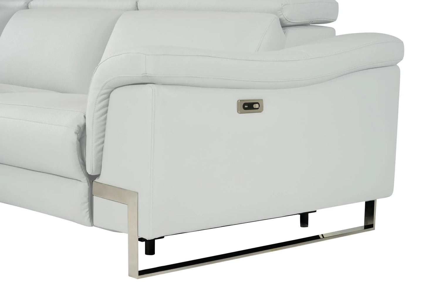 Spartacus Recliner Model 2025 Black, Gray or White. - Venini Furniture 