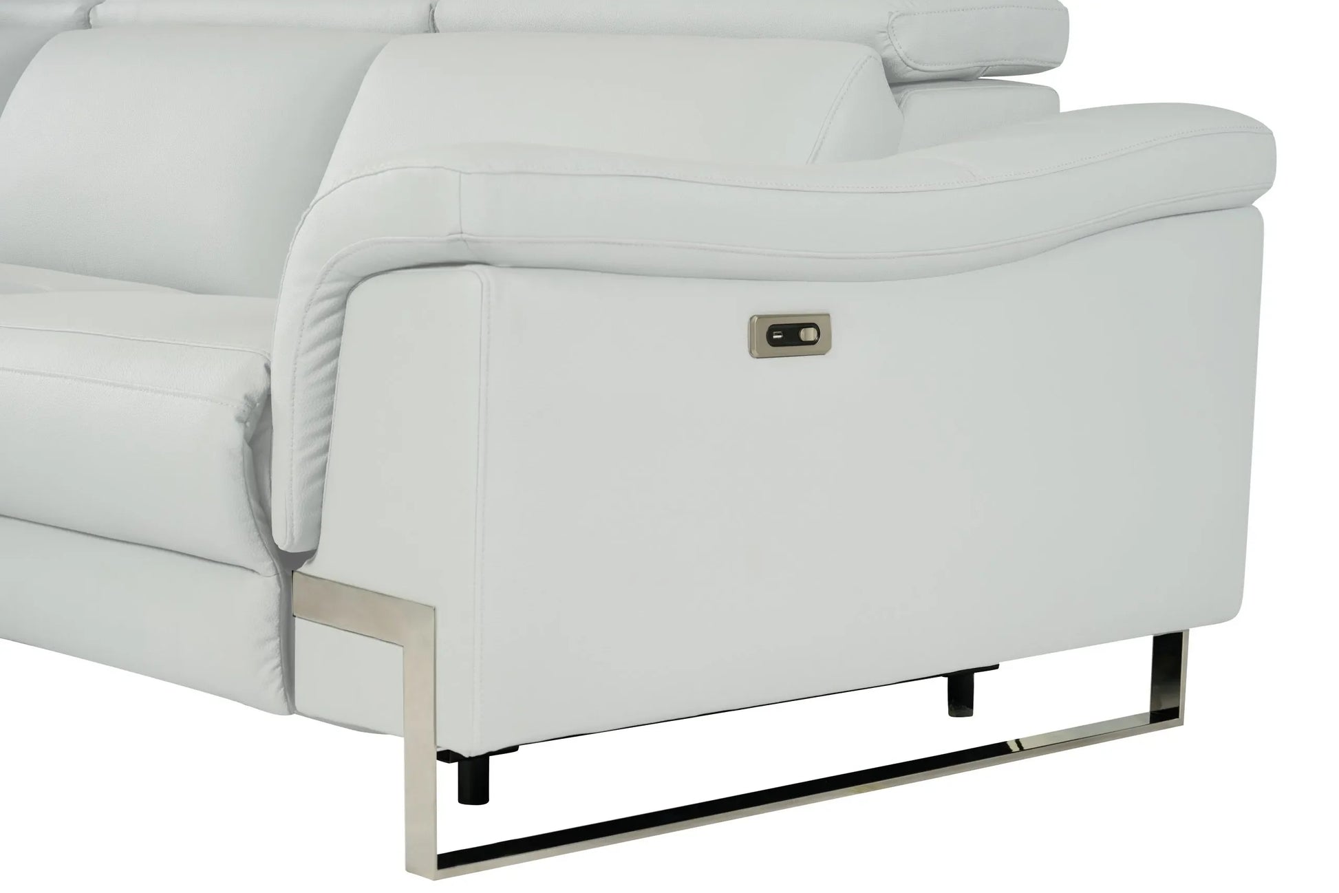 Spartacus Recliner Model 2025 Black, Gray or White. - Venini Furniture 