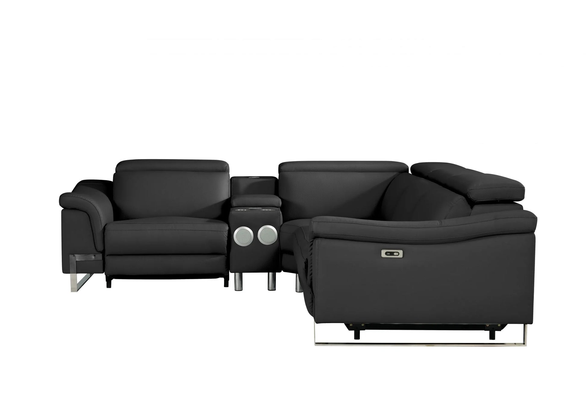 Spartacus Recliner Model 2025 Black, Gray or White. - Venini Furniture 