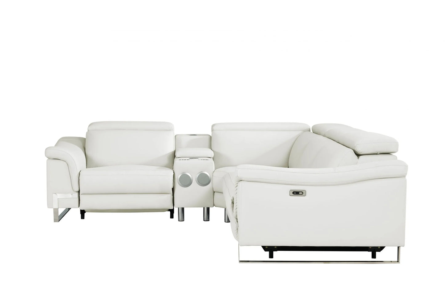 Spartacus Recliner Model 2025 Black, Gray or White. - Venini Furniture 
