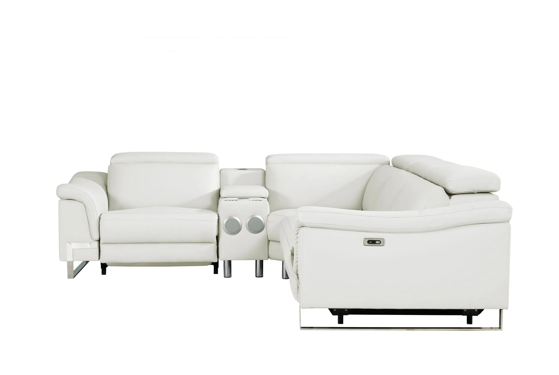 Spartacus Recliner Model 2025 Black, Gray or White. - Venini Furniture 