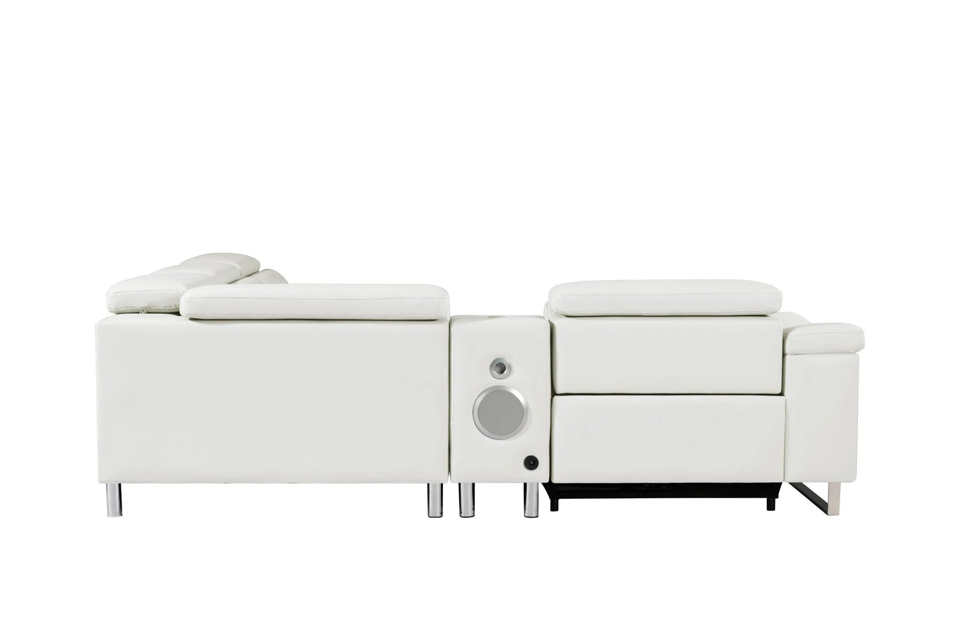 Spartacus Recliner Model 2025 Black, Gray or White. - Venini Furniture 