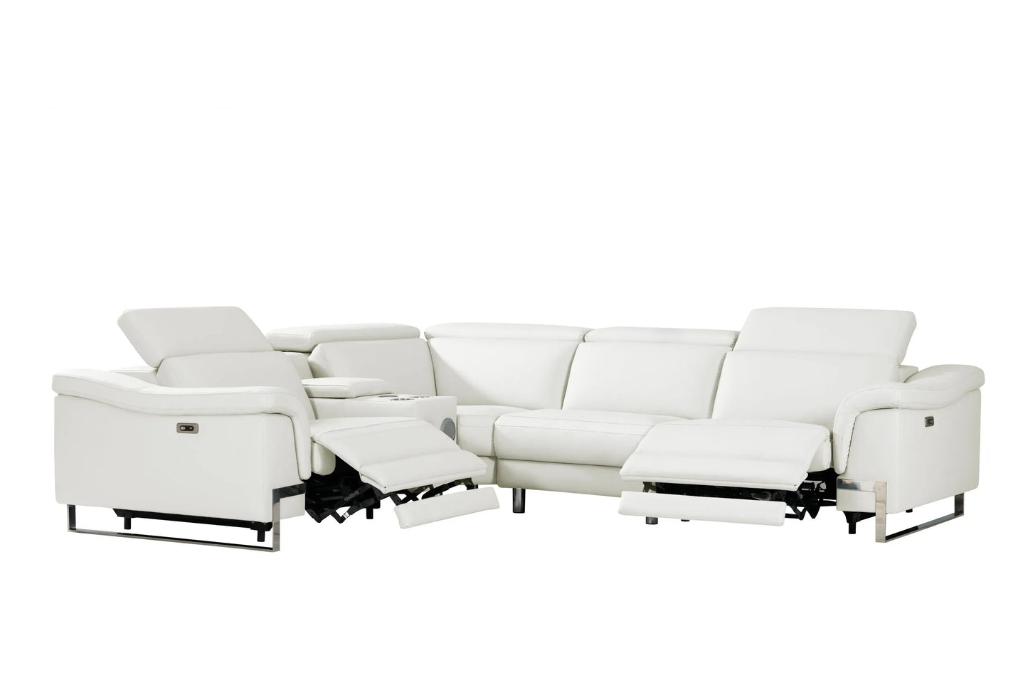 Spartacus Recliner Model 2025 Black, Gray or White. - Venini Furniture 