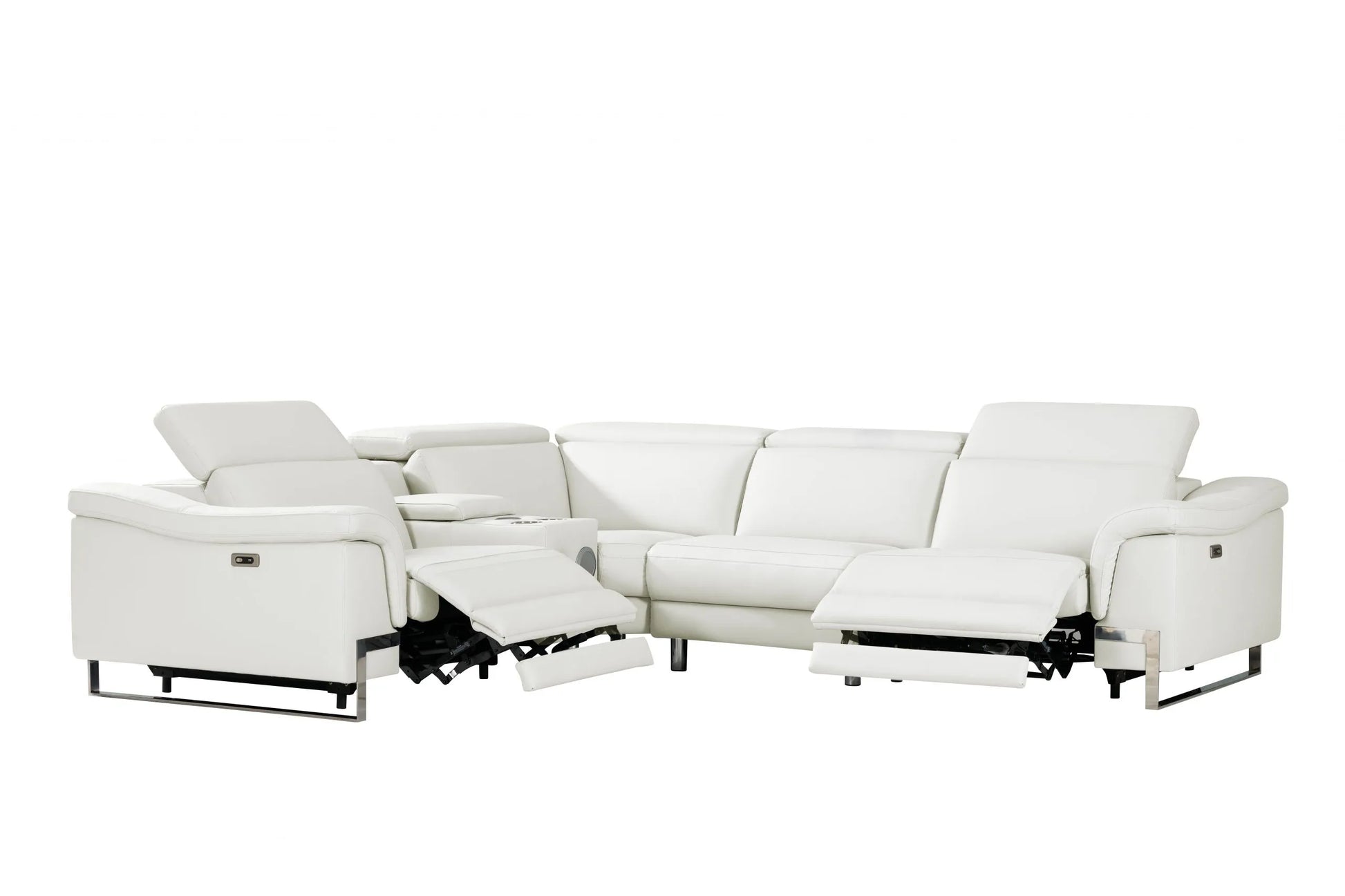 Spartacus Recliner Model 2025 Black, Gray or White. - Venini Furniture 