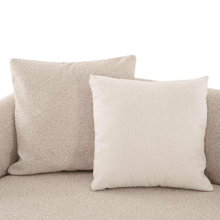 Sylvie 4-Piece Cream Boucle Sectional