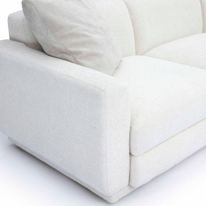 Perry 8-Piece Cream Chenille Modular Large U-Sectional