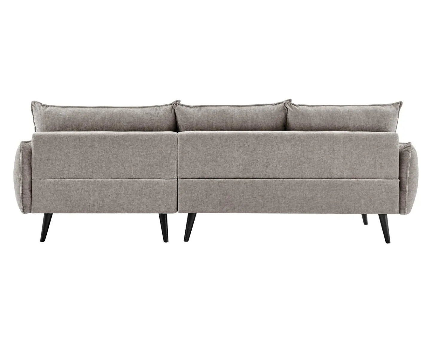 PARIS Sectional Right or Left in Beige, Light Gray or Dark Gray. - Venini Furniture 