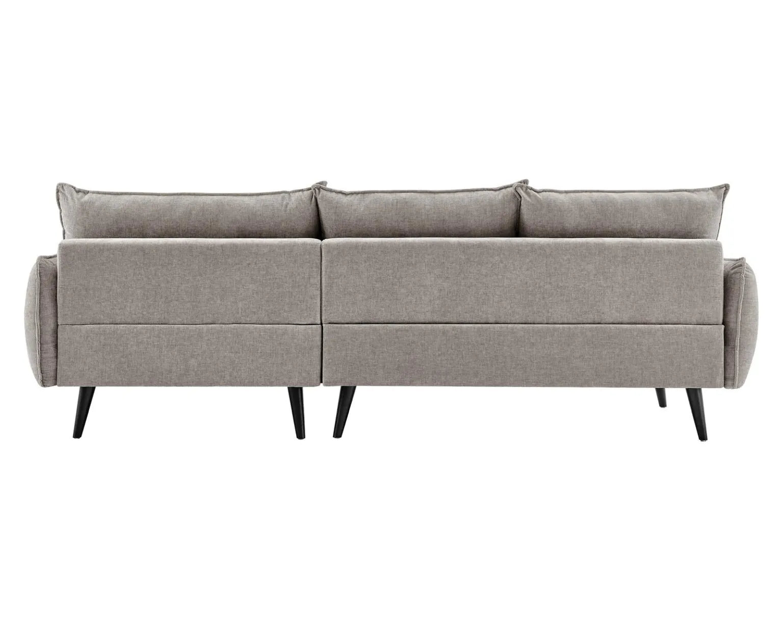 PARIS Sectional Right or Left in Beige, Light Gray or Dark Gray. - Venini Furniture 