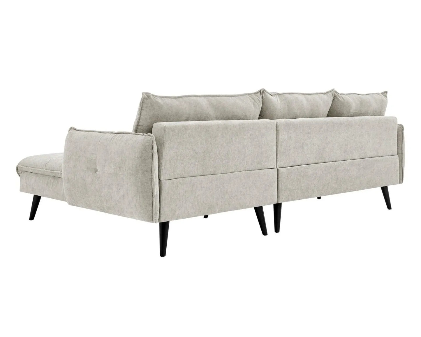 PARIS Sectional Right or Left in Beige, Light Gray or Dark Gray. - Venini Furniture 