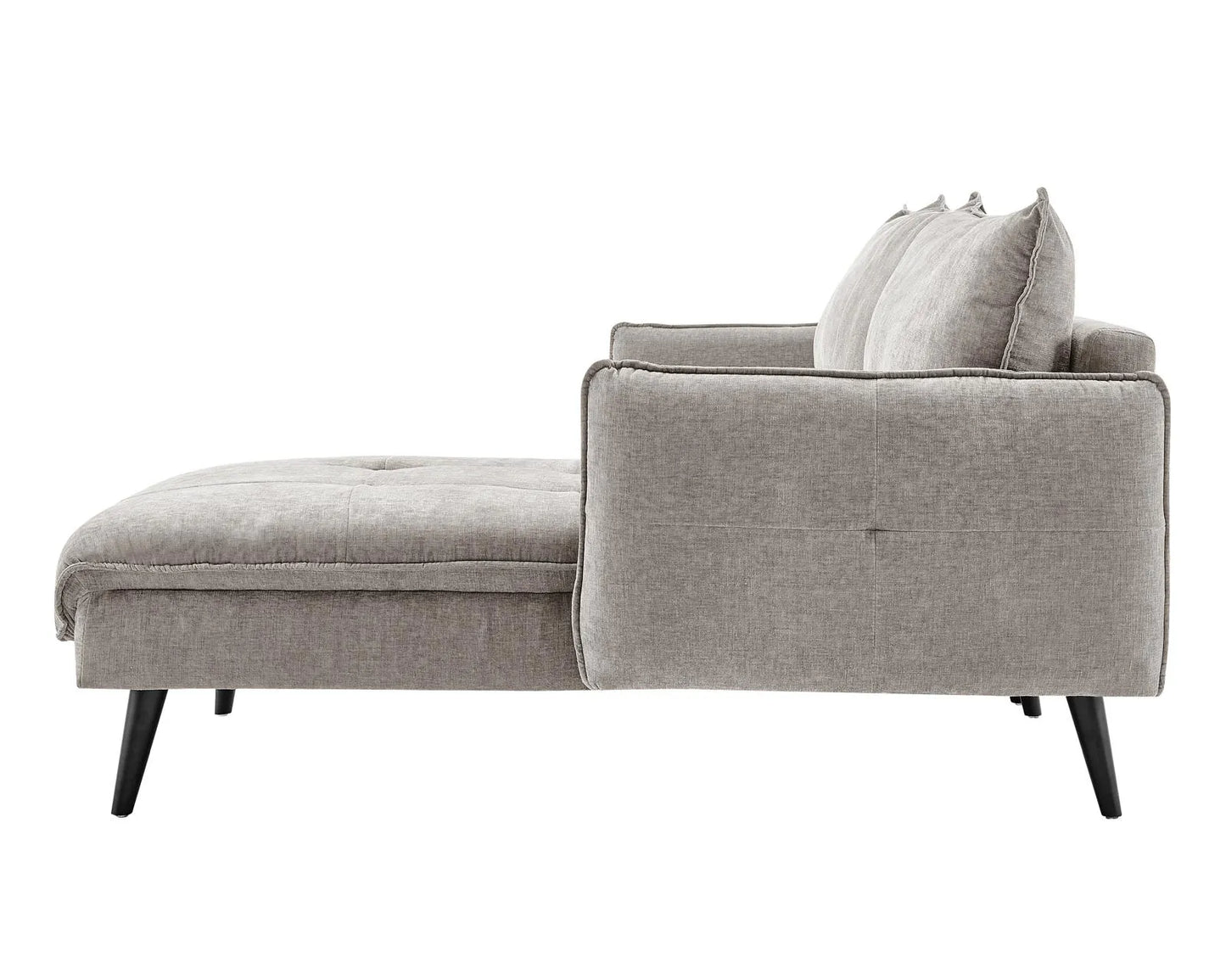 PARIS Sectional Right or Left in Beige, Light Gray or Dark Gray. - Venini Furniture 