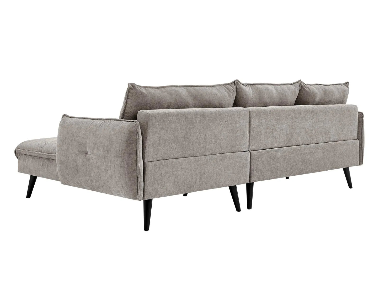 PARIS Sectional Right or Left in Beige, Light Gray or Dark Gray. - Venini Furniture 