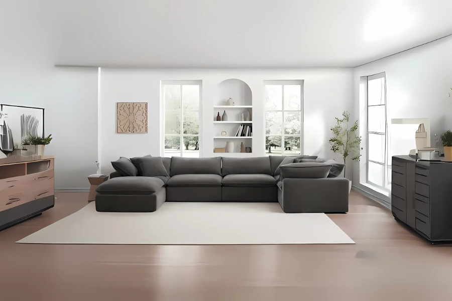 Sereen 5 piece Fabric Modular FM