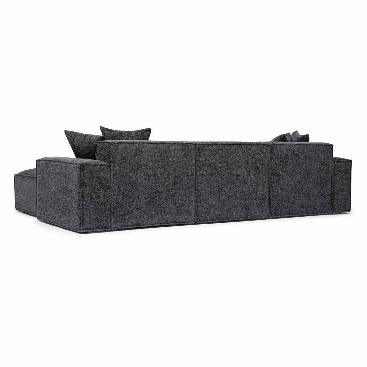 Mindy 4-Piece Chenille Basketweave Modular Sectional - Venini Furniture 