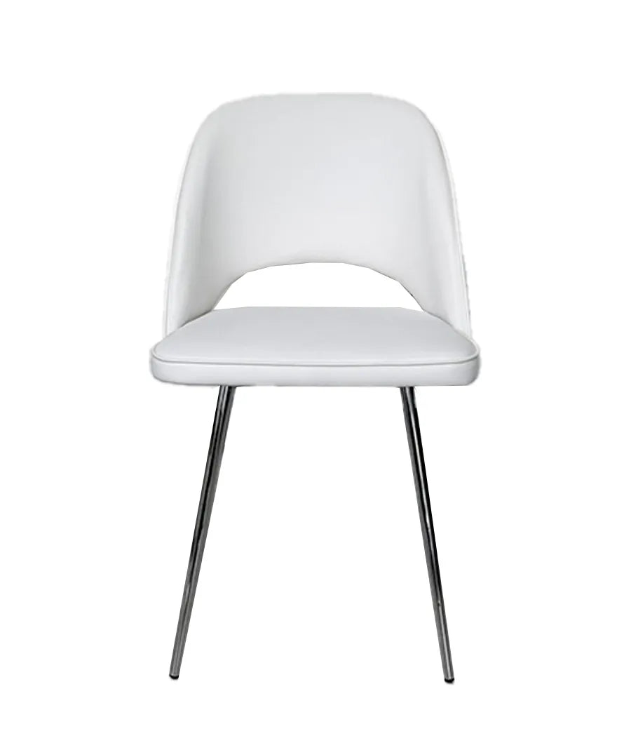 Hill Dining Chair Grey, Black & White. - Venini Furniture 