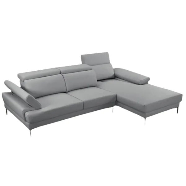 Kim Sectional in White or Grey and Left or Right - Venini Furniture 