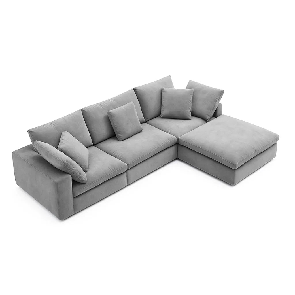 NEO Modular Sectional Sofa in Grey or White - Venini Furniture 