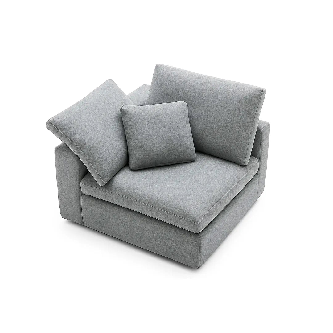 NEO Modular Sectional Sofa in Grey or White - Venini Furniture 