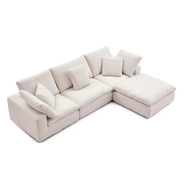 NEO Modular Sectional Sofa in Grey or White - Venini Furniture 
