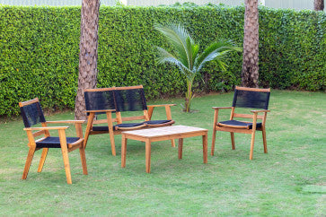 Laguna 4 PC Seating Set SKU: PJO-3301-ACA-4PL - Venini Furniture 